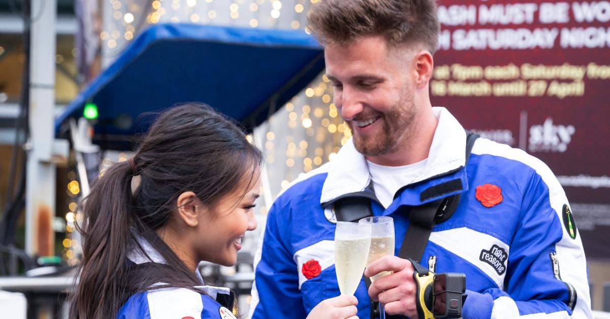 Jenn Tran and Sam M. on a date on The Bachelorette