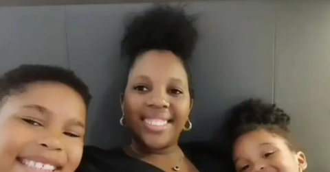 Ja'siah Young and his family