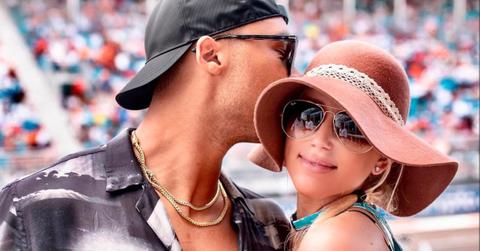 'Home in a Heartbeat' star Galey Alix poses with her partner (and 'Bachelorette') alum Dale Moss.