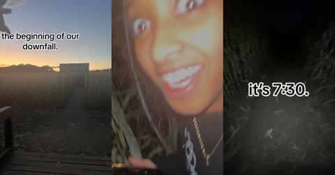 Woman Stays in Corn Maze after It Closes — Instantly Regrets It