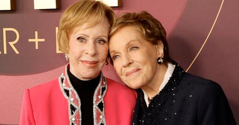 Carol Burnett and Julie Andrews at the NBC's "Carol Burnett: 90 Years Of Laughter + Love" Birthday Special in LA