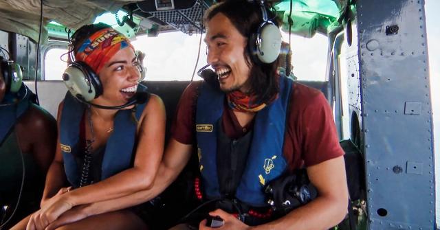 Dee and Austin in 'Survivor'