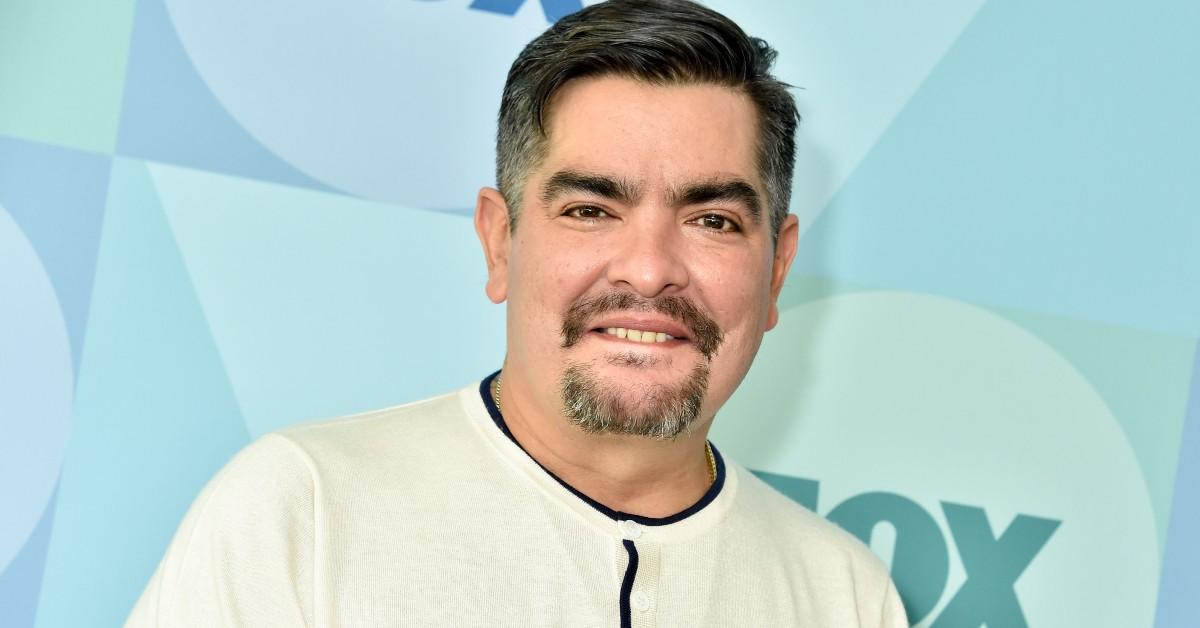 Aarón Sánchez on red carpet