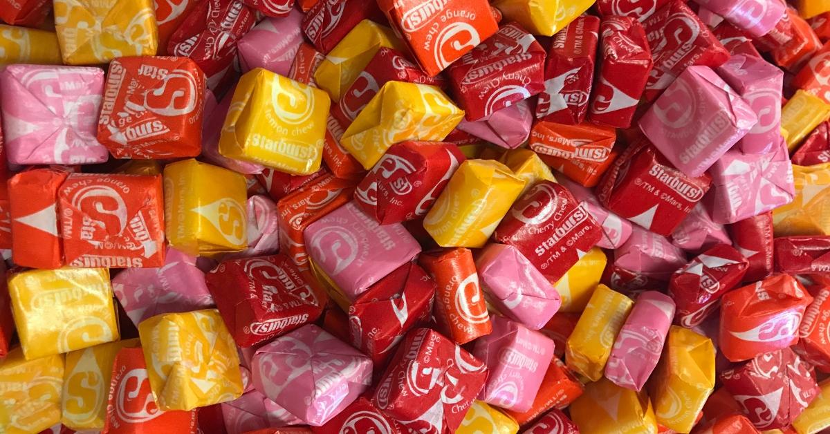 Starburst red candies