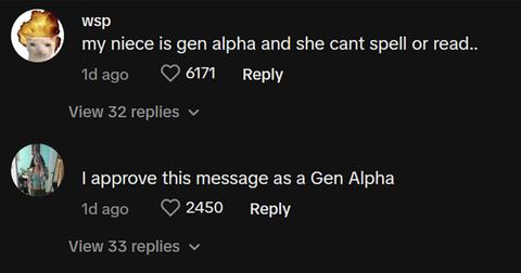 Comments about gen alpha kids being raised on ipads