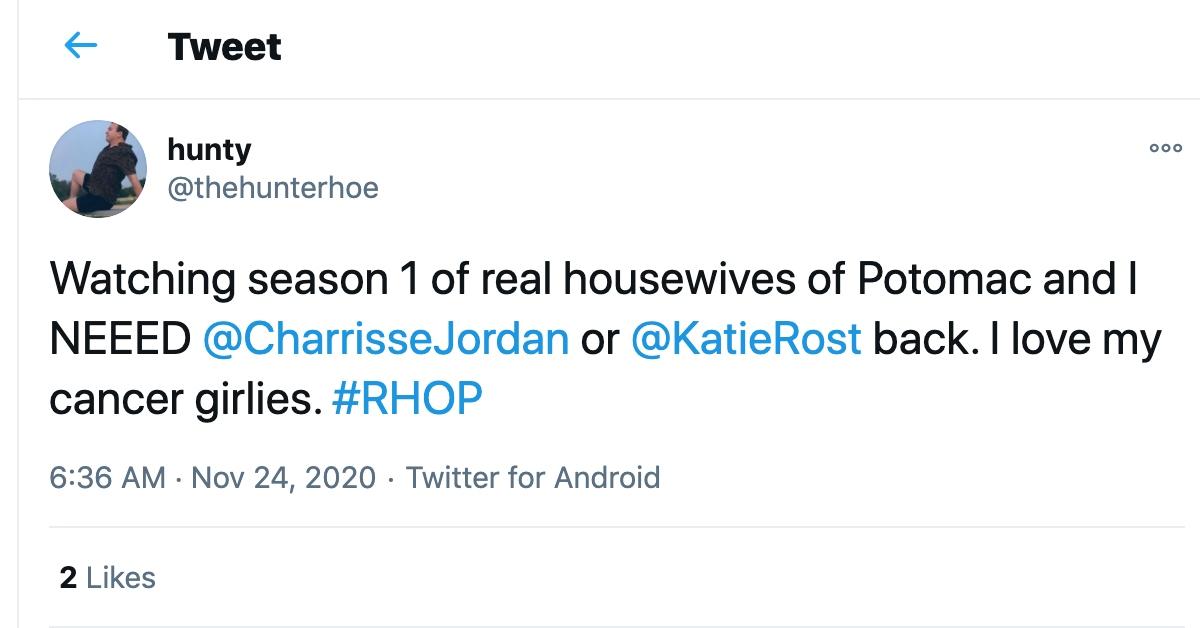 katie real housewives of potomac drugs