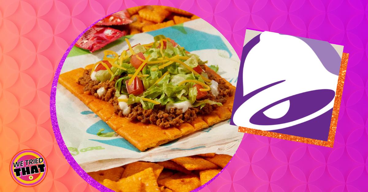 Taco Bell's Big Cheez-It Tostada