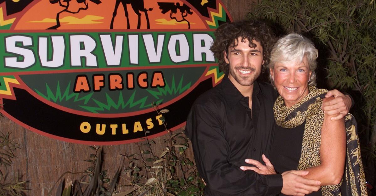 Ethan Zohn and Kim Johnson, first and second place winners, at the 'Survivor:Africa' finale and after-party 