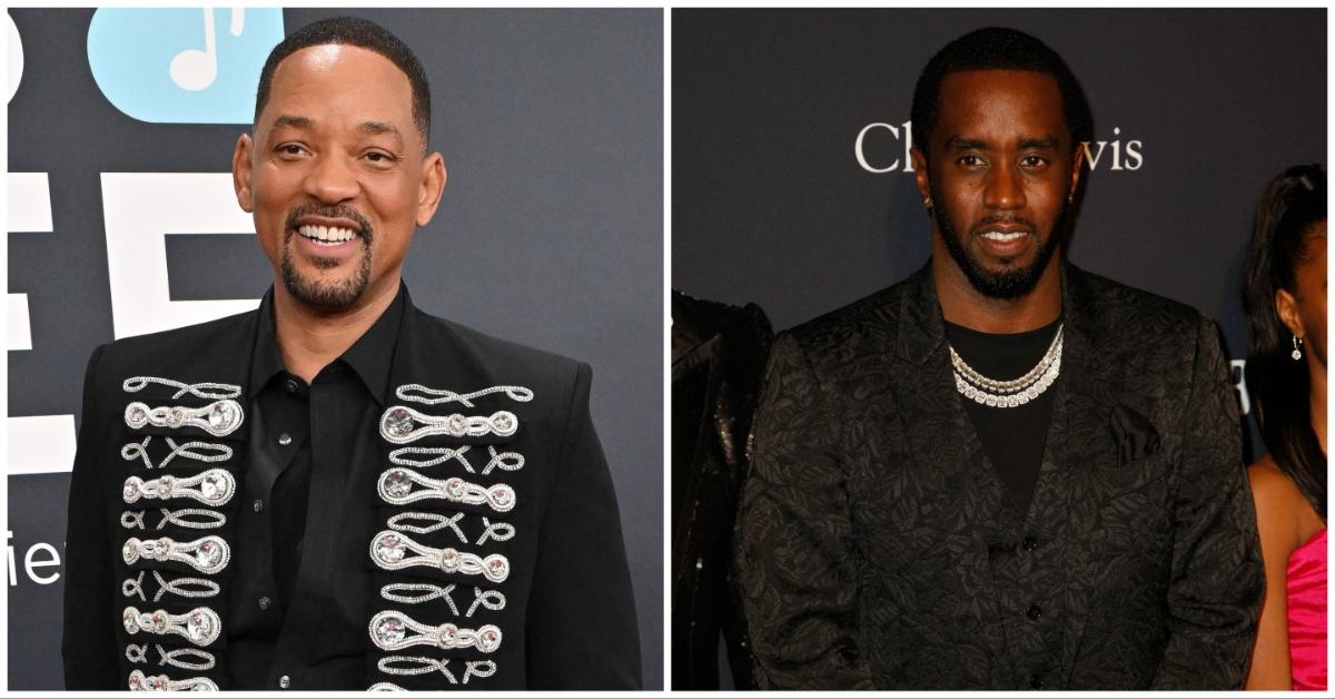 Will Smith at the 67th Annual Grammy Awards / Sean “Diddy” Combs in Beverly Hills, Calif. 