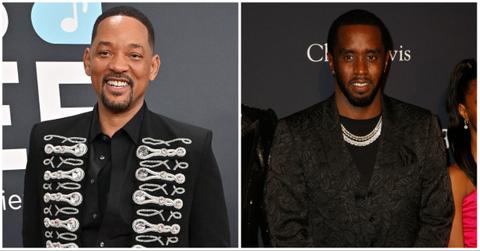 Will Smith at the 67th Annual Grammy Awards / Sean “Diddy” Combs in Beverly Hills, Calif.
