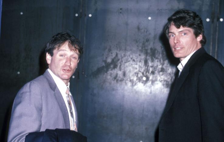 Robin Williams and Christopher Reeve