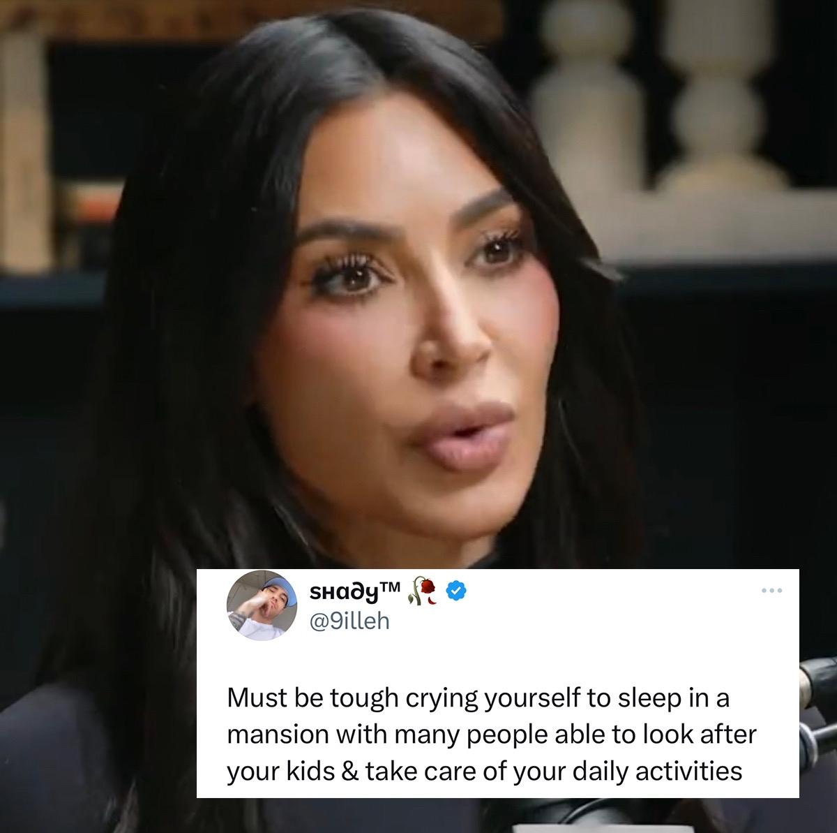 reactions to kim karashian parenting comments