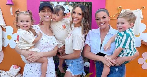 Lala, Scheana, and Brittany with their kids