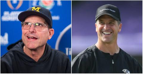 The Harbaugh Brothers' Parents Have a Background in Sports
