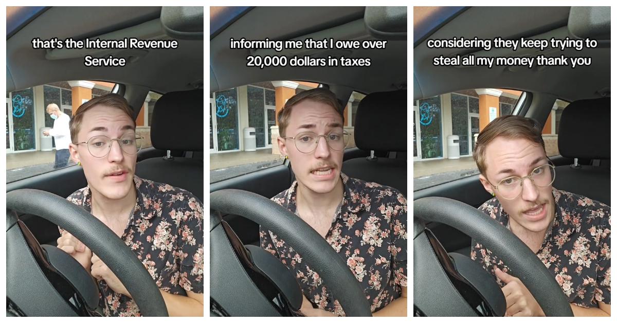 TikTok creator @maxxfenning revealed that the IRS misread his income and tried to tell him that he owed over $20,000 in taxes and had to pay a $4000 fine. Luckily, it all worked out in the end.