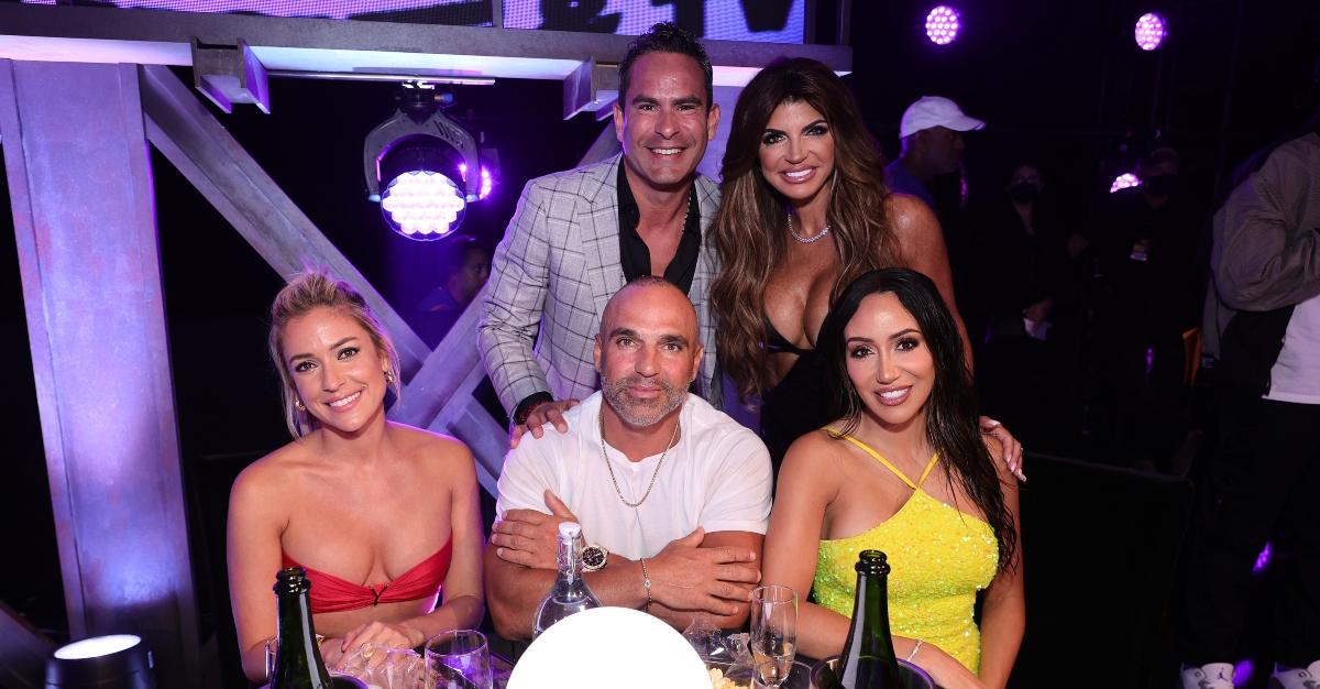 Joe Gorga, Teresa Giudice, and Louie Ruelas