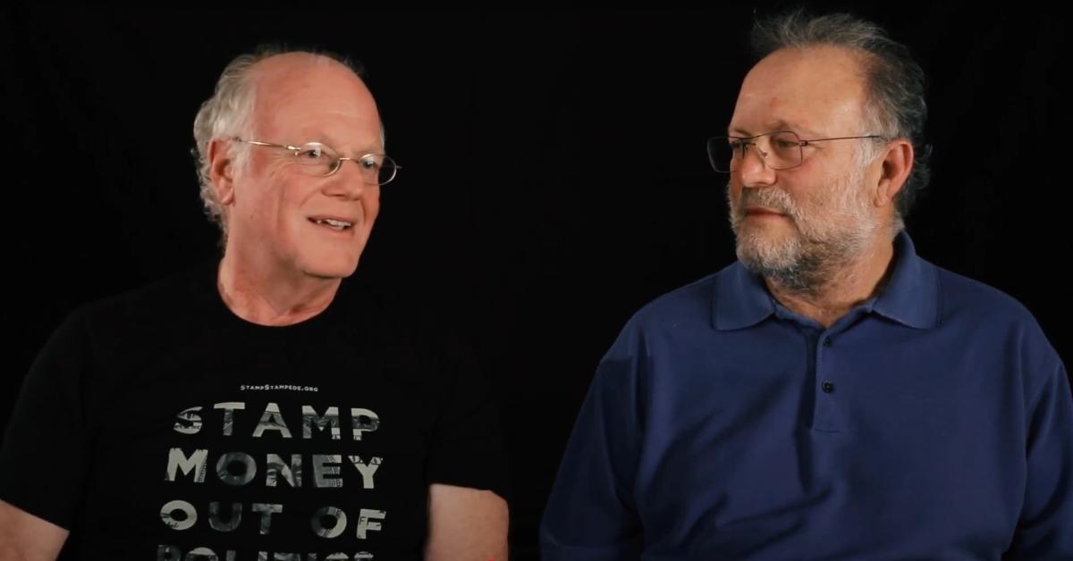 (L-R): Ben Cohen and Jerry Greenfield