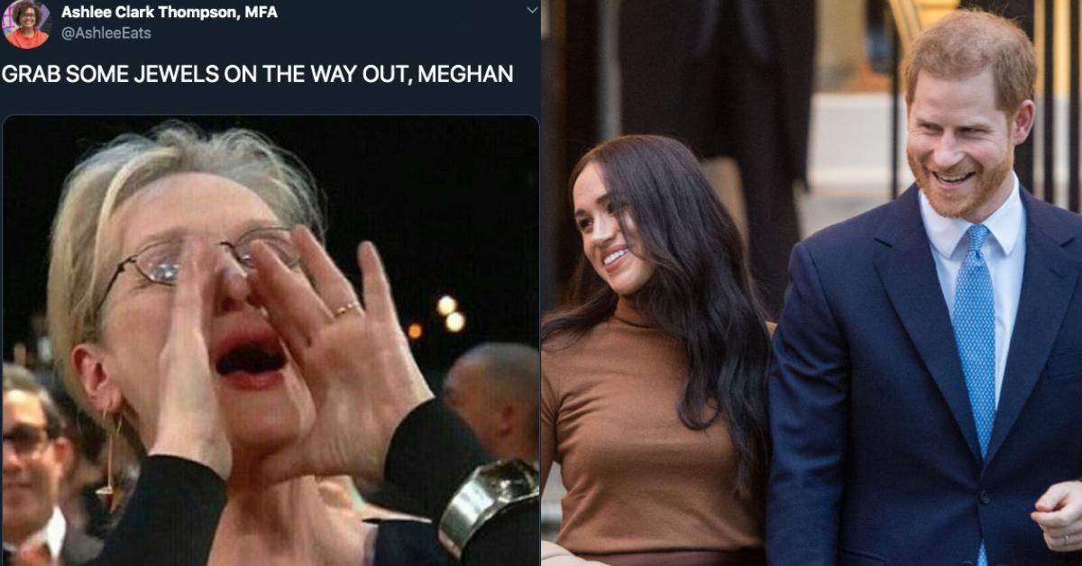 13 of the Funniest Tweets About Harry and Meghan Leaving the Royal Family