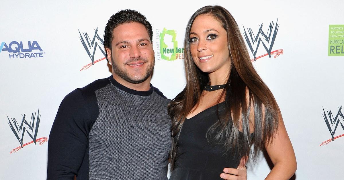 Ronnie Magro-Ortiz and Sammi Giancola attend WWE Superstars for Sandy Relief 