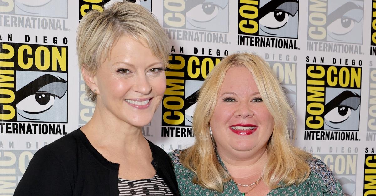 L-R: Marguerite MacIntyre and Julie Plec.