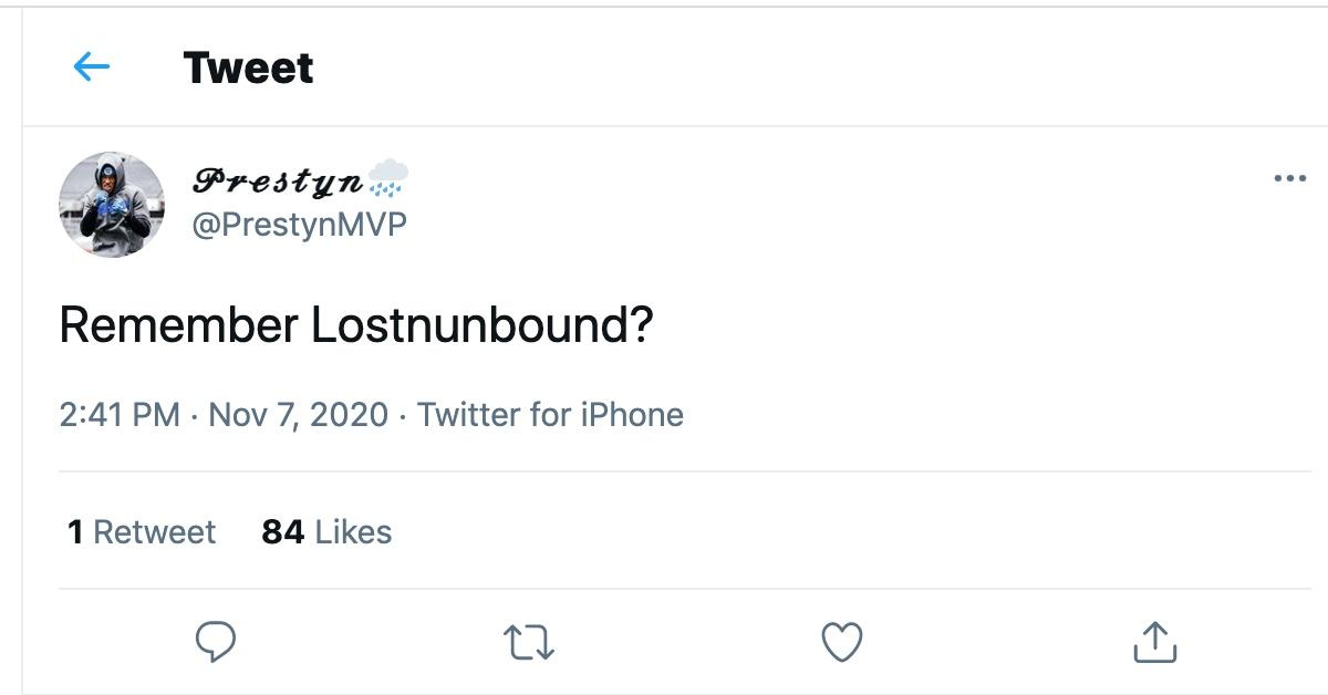 what happened to lostnunbound