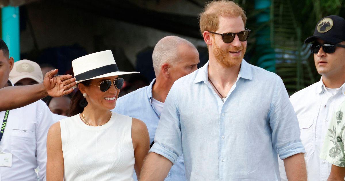 Meghan Markle with Prince Harry