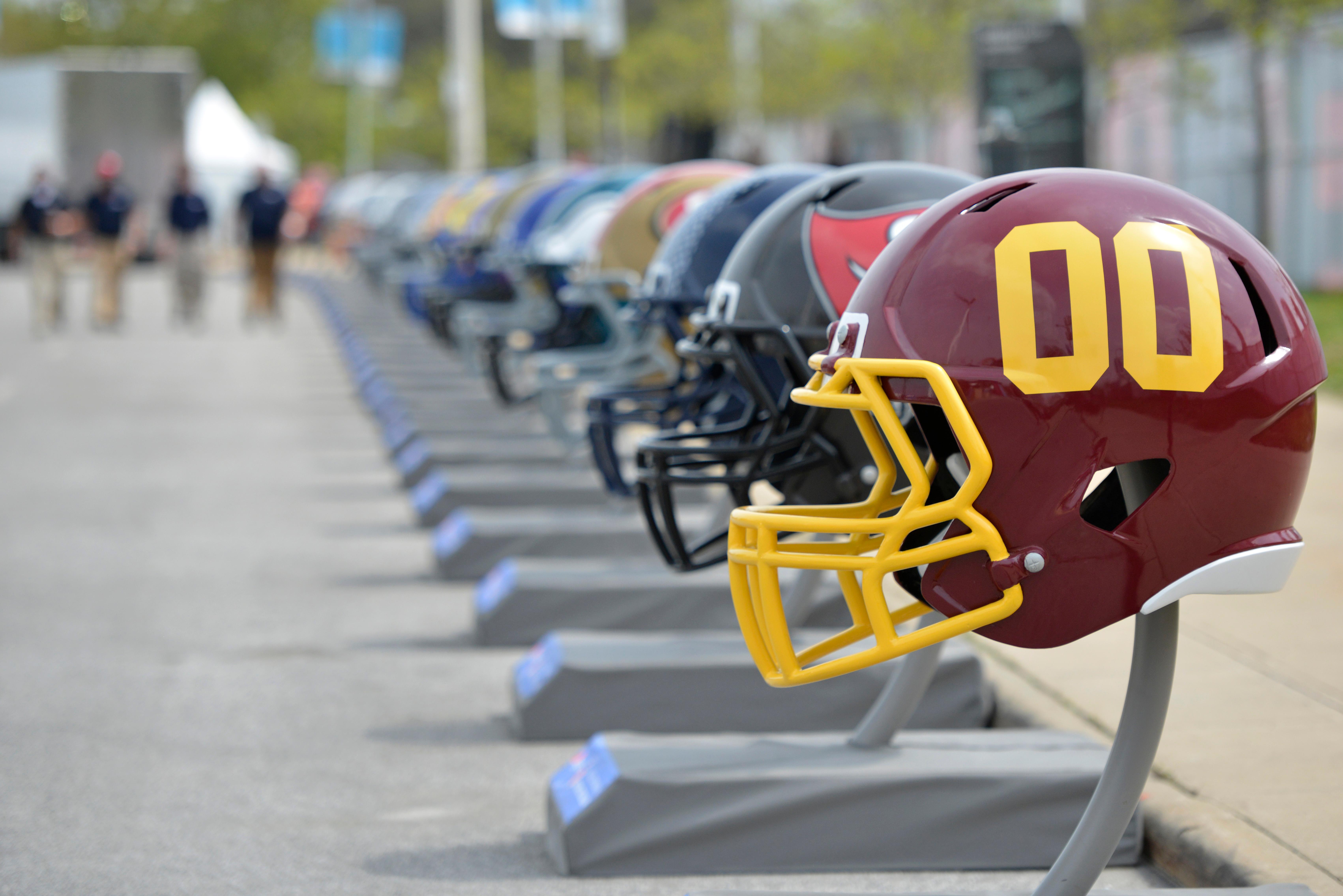 Football helmets