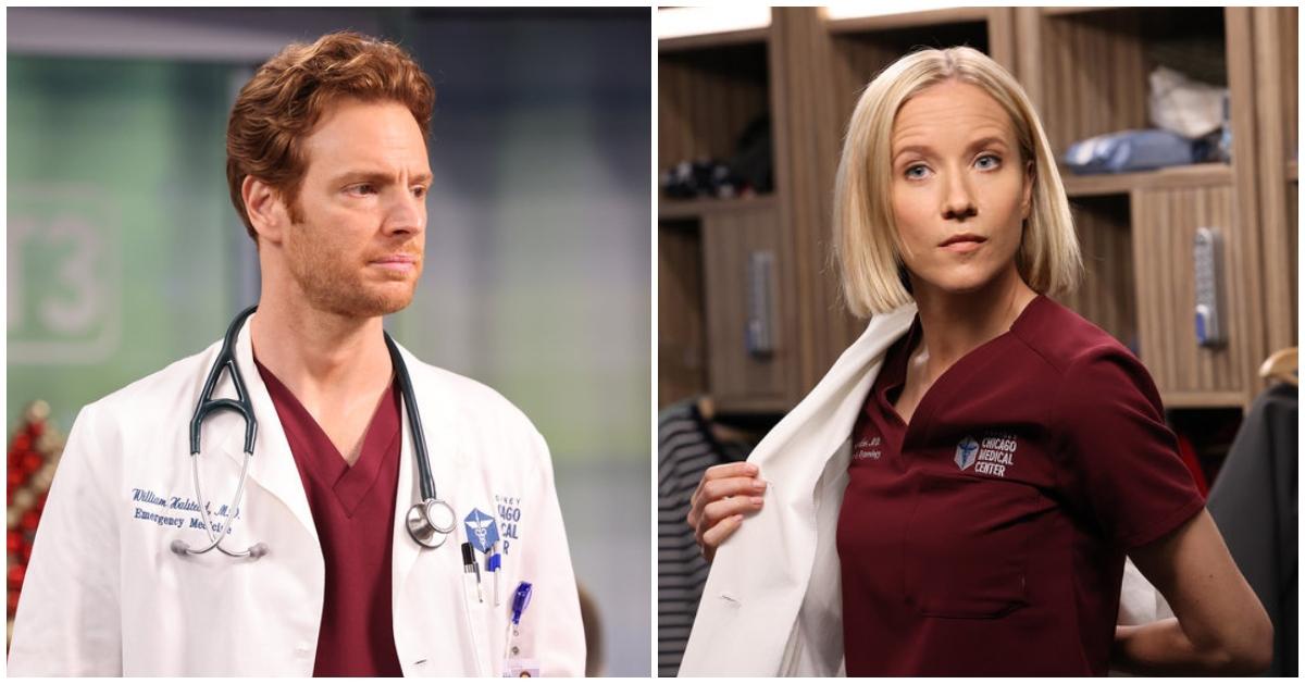 Will and Hannah in 'Chicago Med'