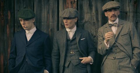 John, Tommy, and Arthur in 'Peaky Blinders'