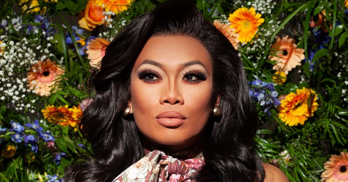 'RuPaul's Drag Race' star Jujubee surrounded by flowers by Eric Magnussen 