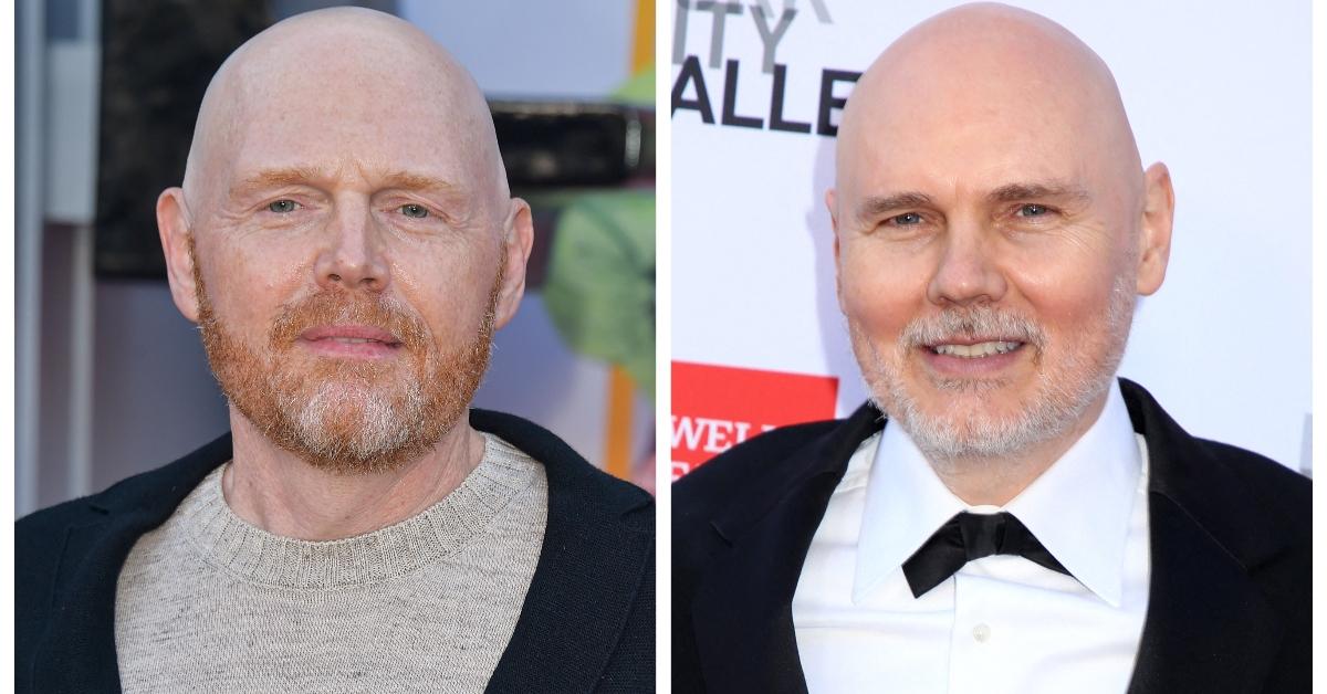 (L-R): Bill Burr; Billy Corgan