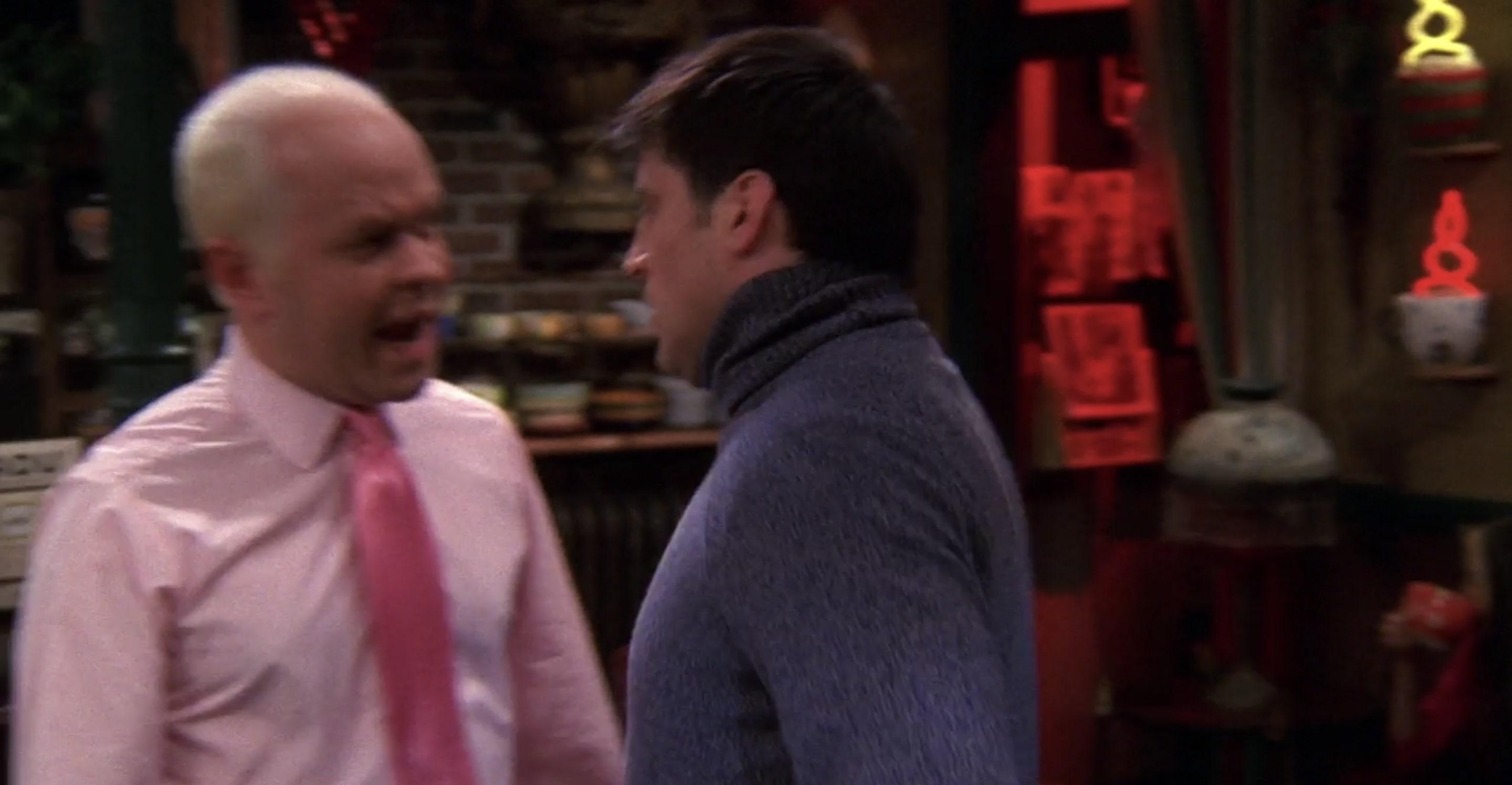 Gunther shouts "Rachel?!" in 'Friends'