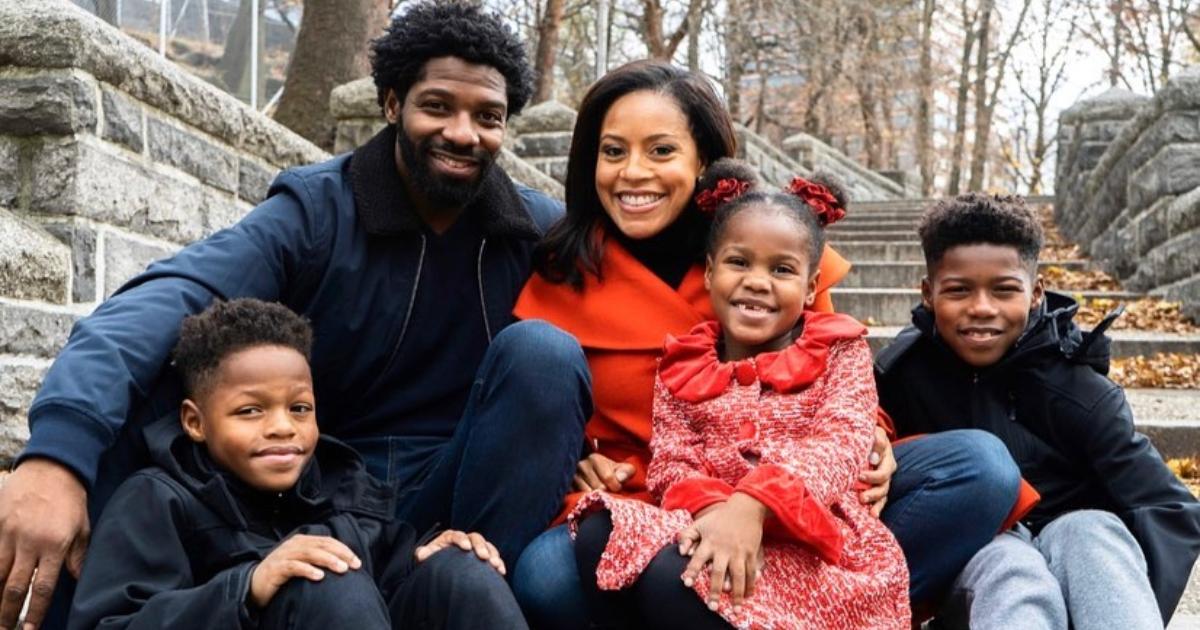 Sheinelle Jones and her family