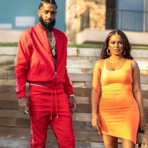 nipsey hussle and lauren london married