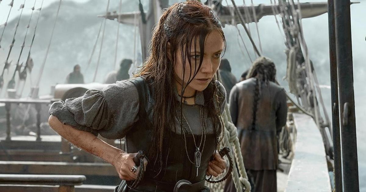 Clara Paget as Anne Bonny in 'Black Sails'