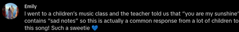 Baby Cries Every Time Mom Sings 'You Are My Sunshine"