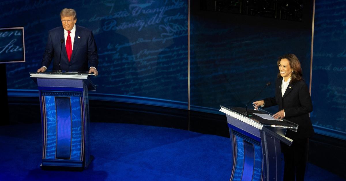 Presidential debate, Donald Trump and Kamala Harris