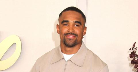 Jalen Hurts at the 2024 Disney Upfronts.