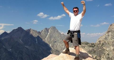 J.D. Madison from 'Southern Charm' hiking.