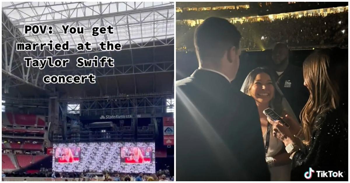 This Couple Got Married During a Taylor Swift Concert