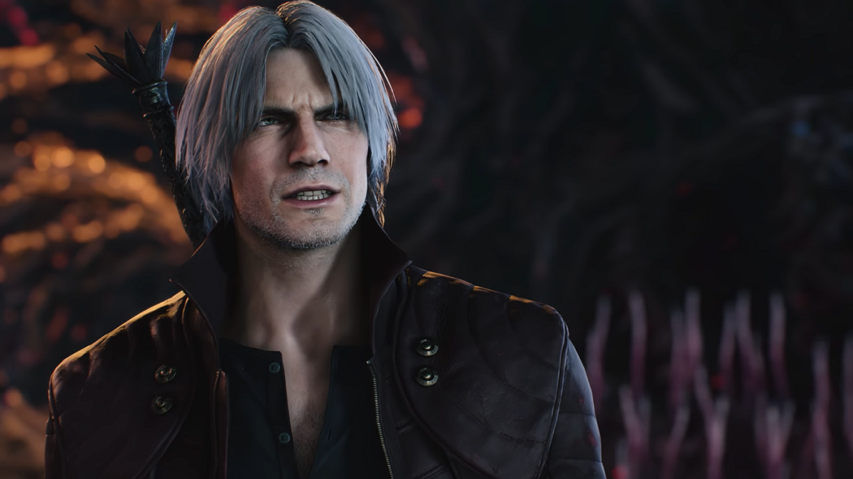 Dante as he appears in 'Devil May Cry 5'