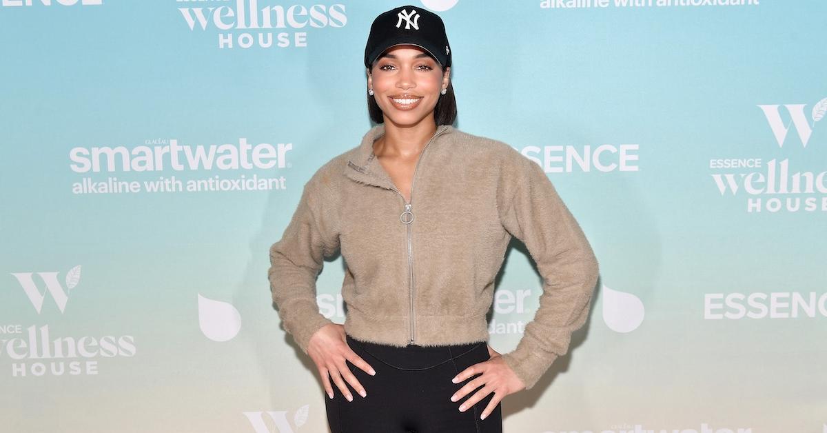 Lori Harvey attends the 2023 ESSENCE Wellness House