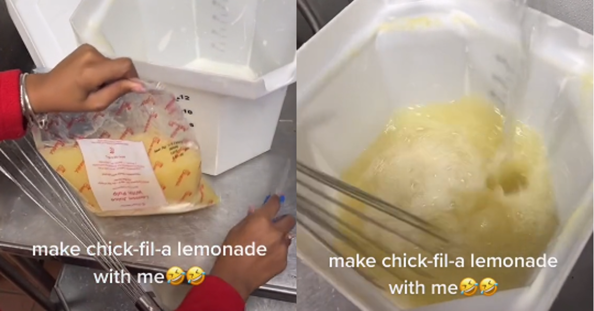 Chick-Fil-A Lemonade TikTok