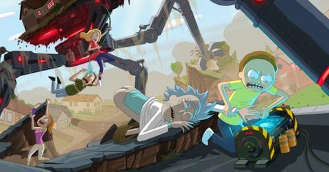 rick and morty cover