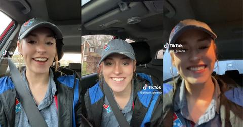 A Domino's driver shares what she makes in tips on TikTok