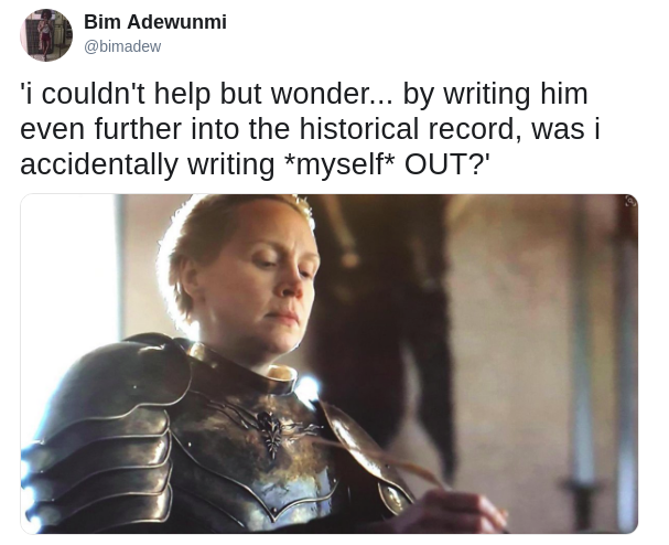 brienne jaime writes