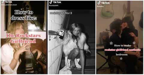 Rockstar girlfriend aesthetic