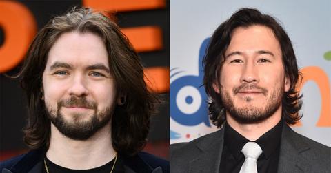 (l-r) Jacksepticeye and Markiplier