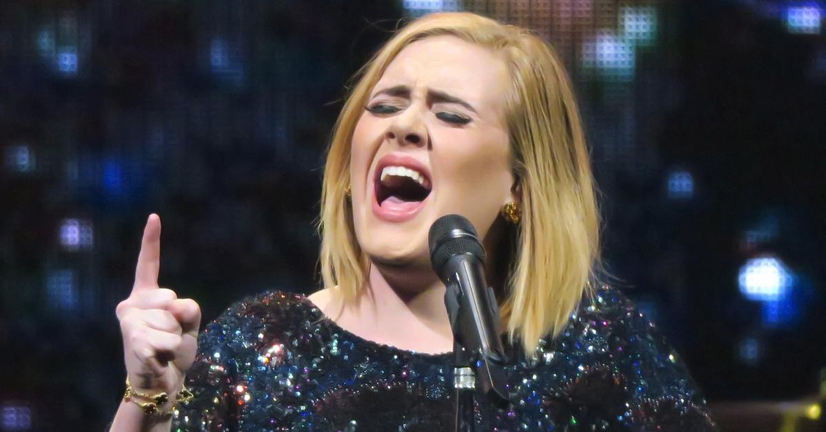 Adele singing