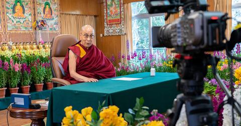 The Dalai Lama in 2022